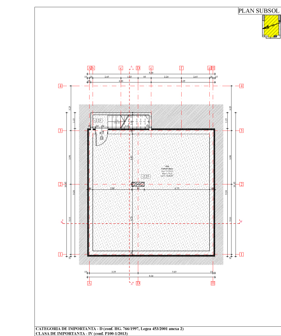 plan subsol casalemn